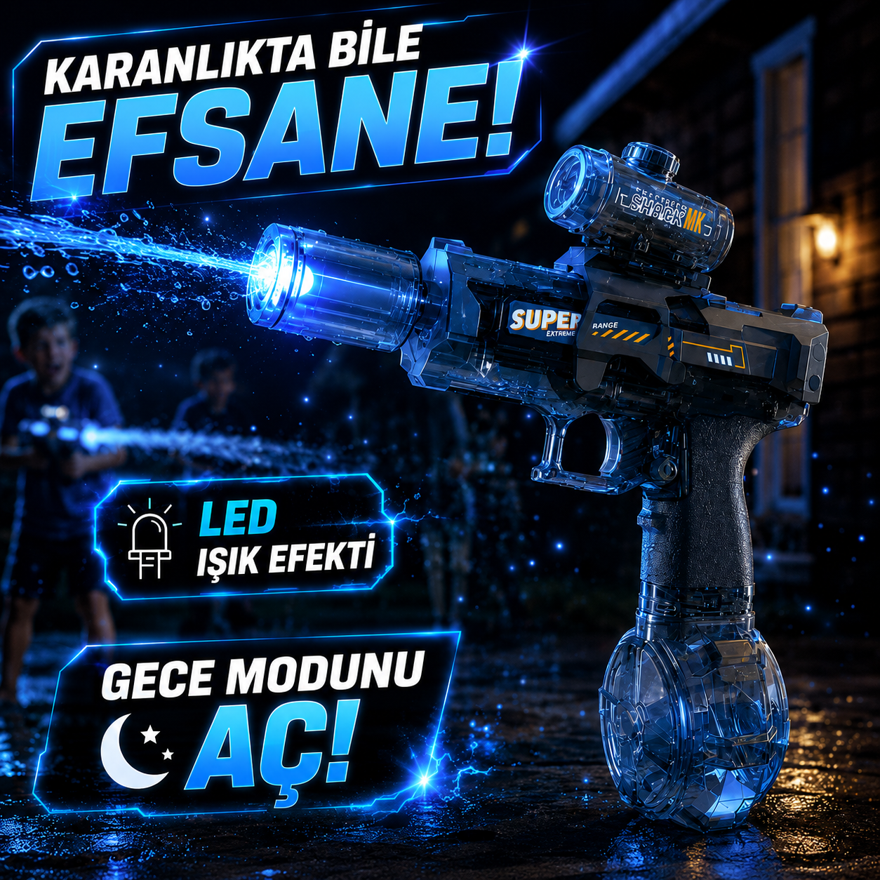 VİTAİROX Otomatik Su Tabancası
