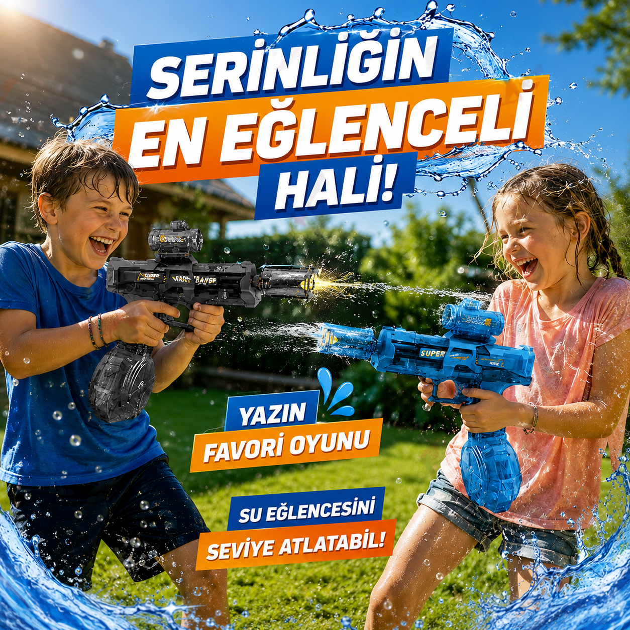 VİTAİROX Otomatik Su Tabancası