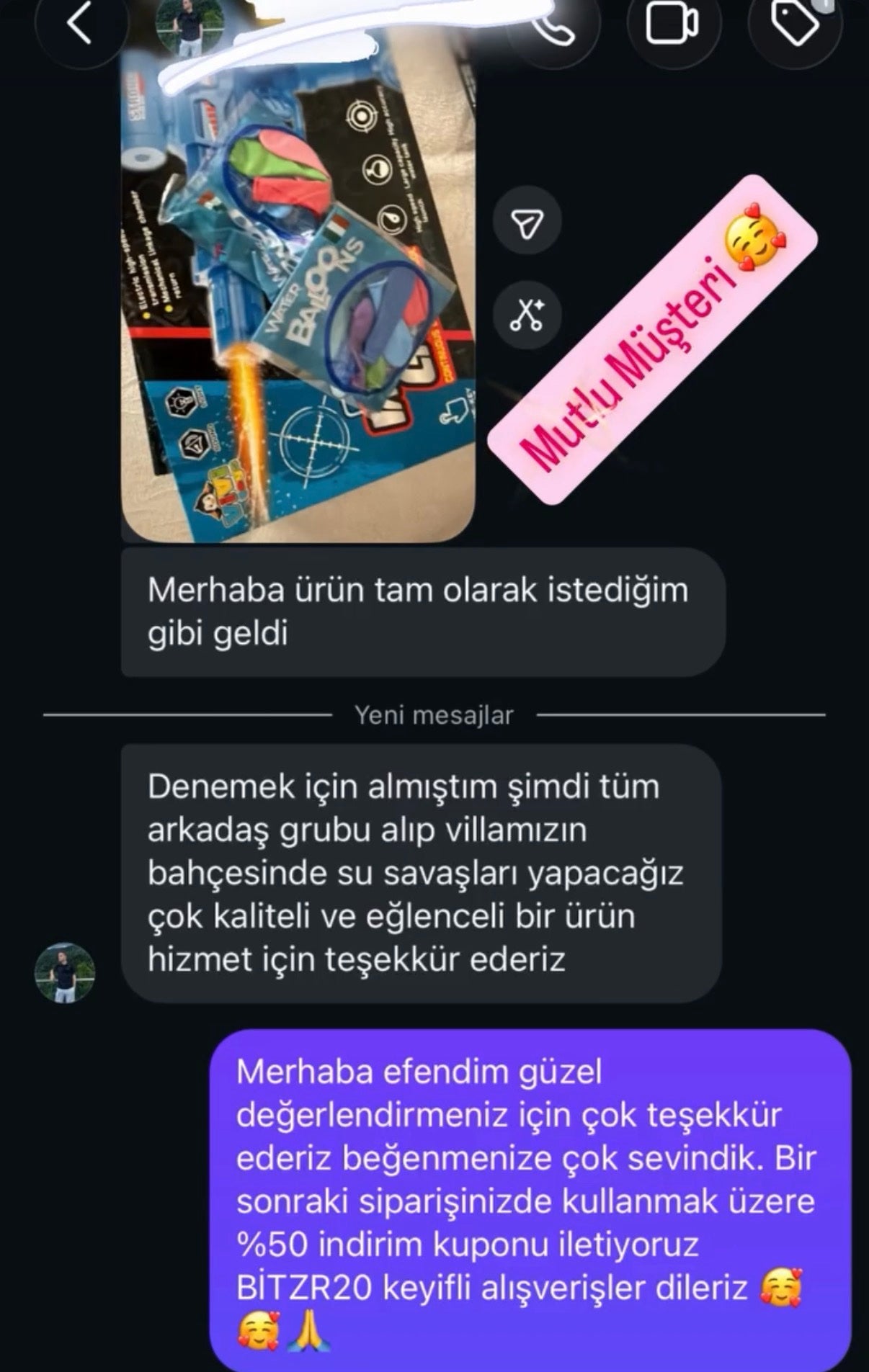 Vitairox gerçek müşteri yorumu